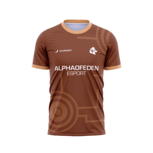 Maillot AlphaOfEden Marron 2024